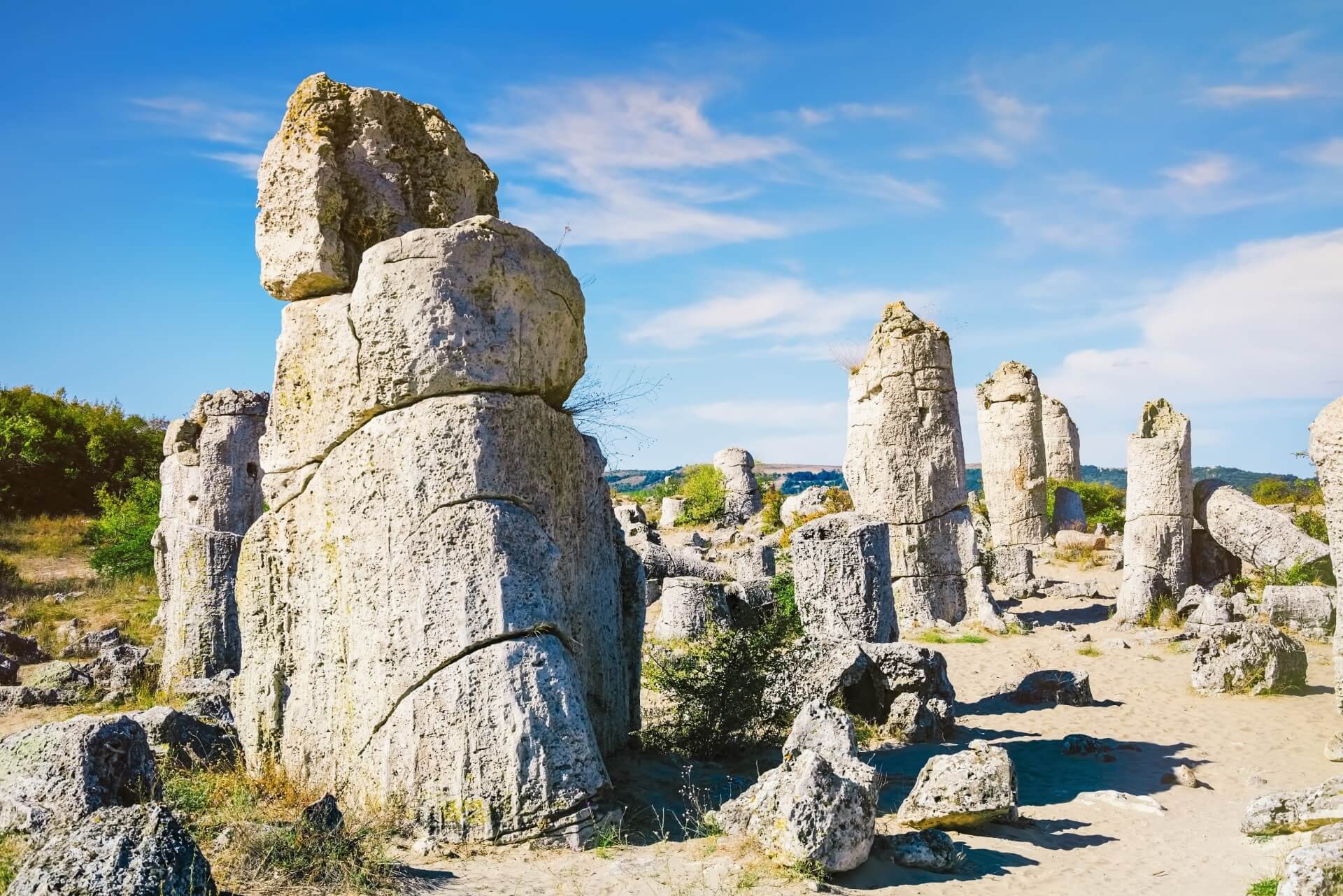 Вбитые камни, Болгария
