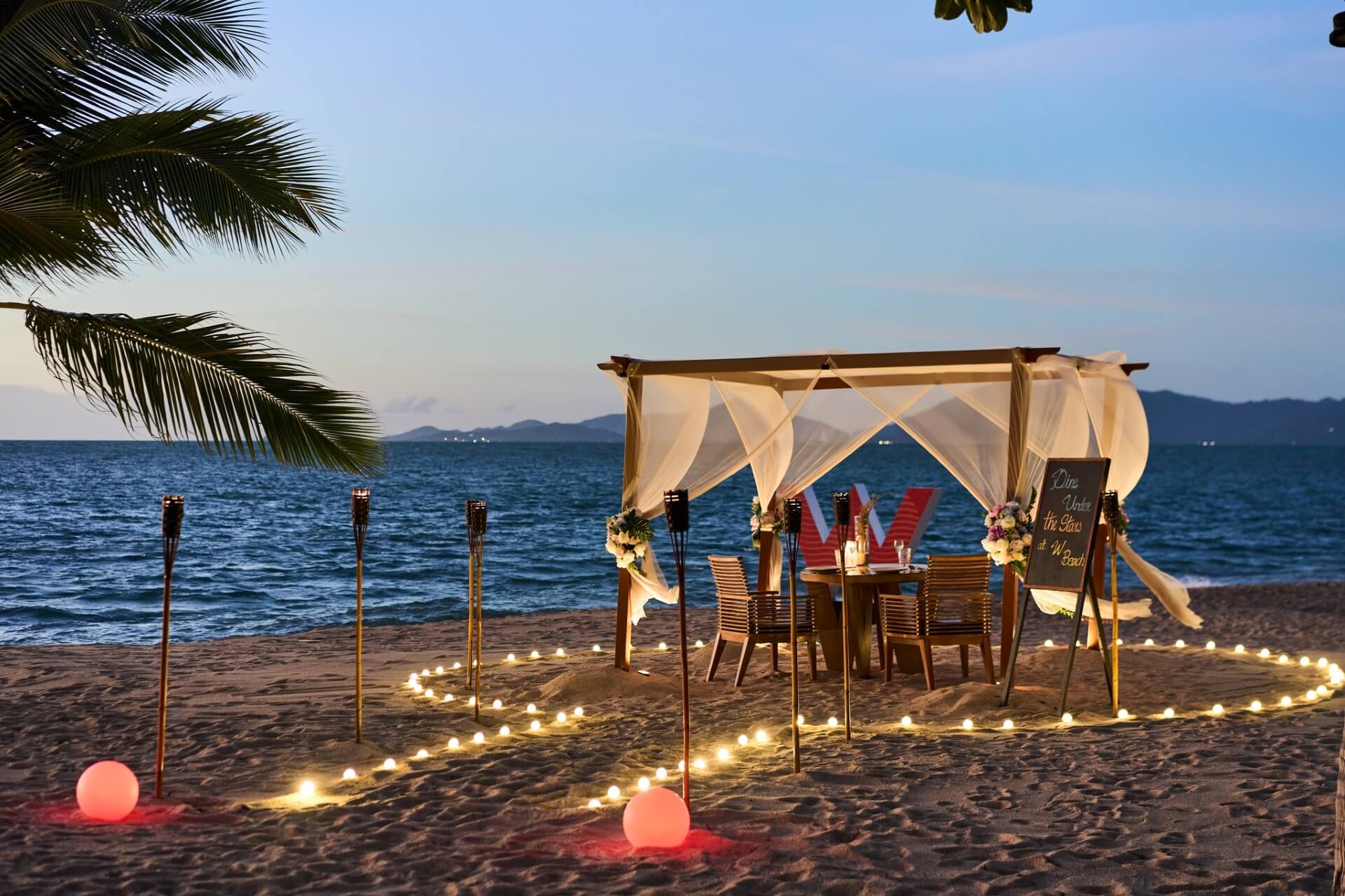 Пляж отеля W Koh Samui, Самуи