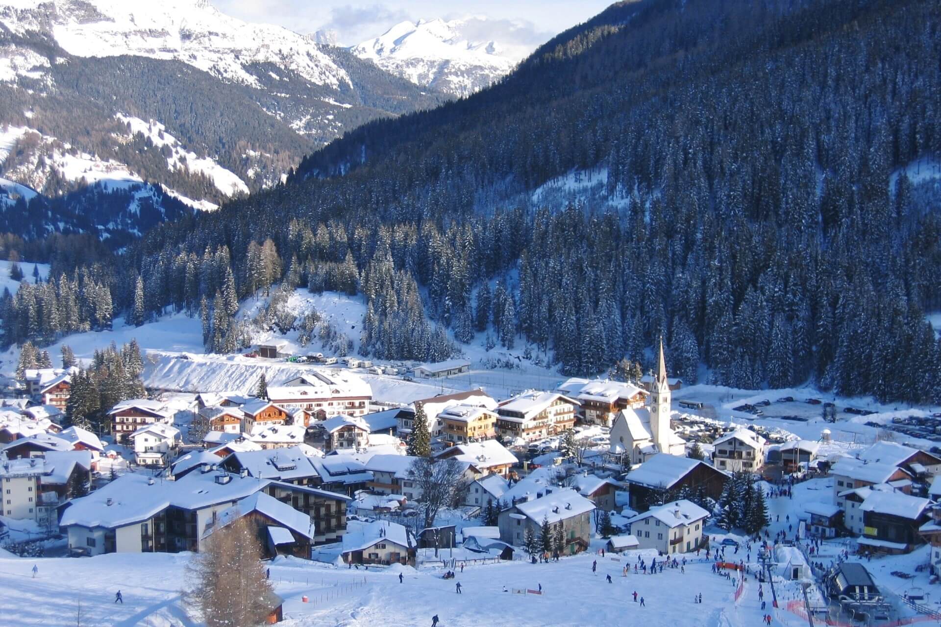 Арабба, Доломитовые Альпы