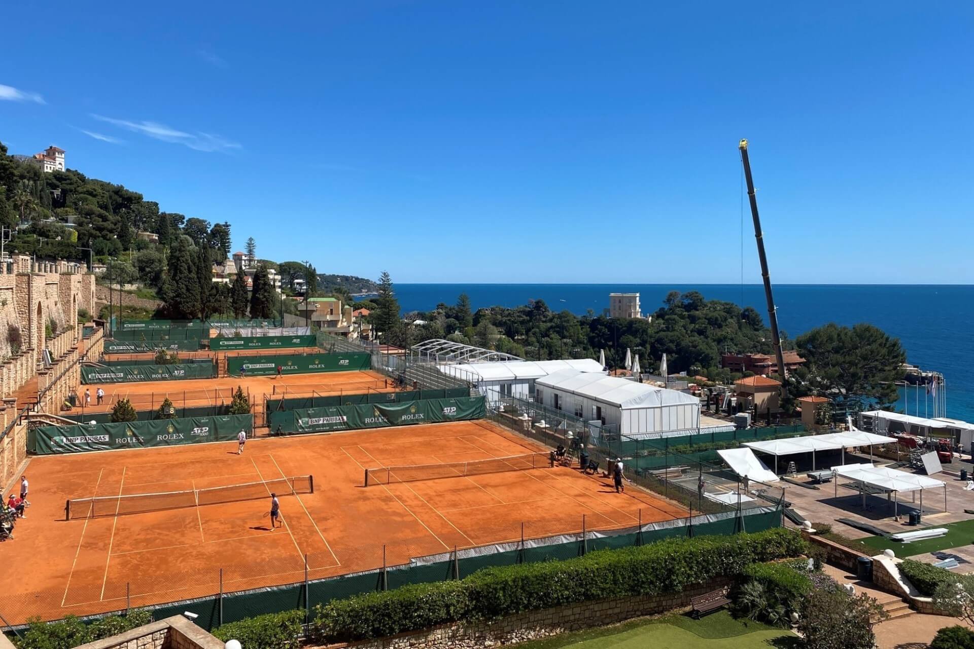 Корты Monte-Carlo Country Club, Монако