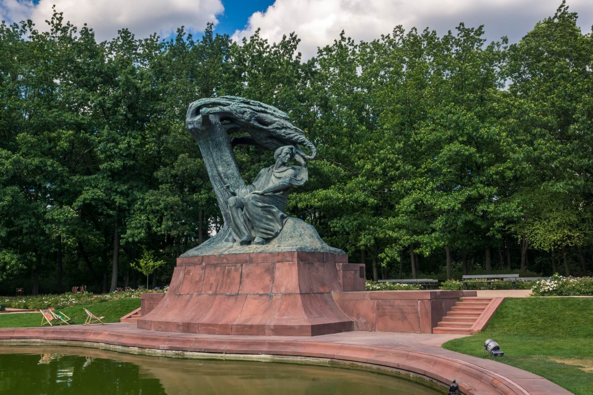Памятник Фредерику Шопену, Варшава
