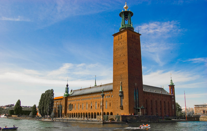 Самостоятельная, экскурсия, центру, Стокгольма, музей, театр, церковь, опера
