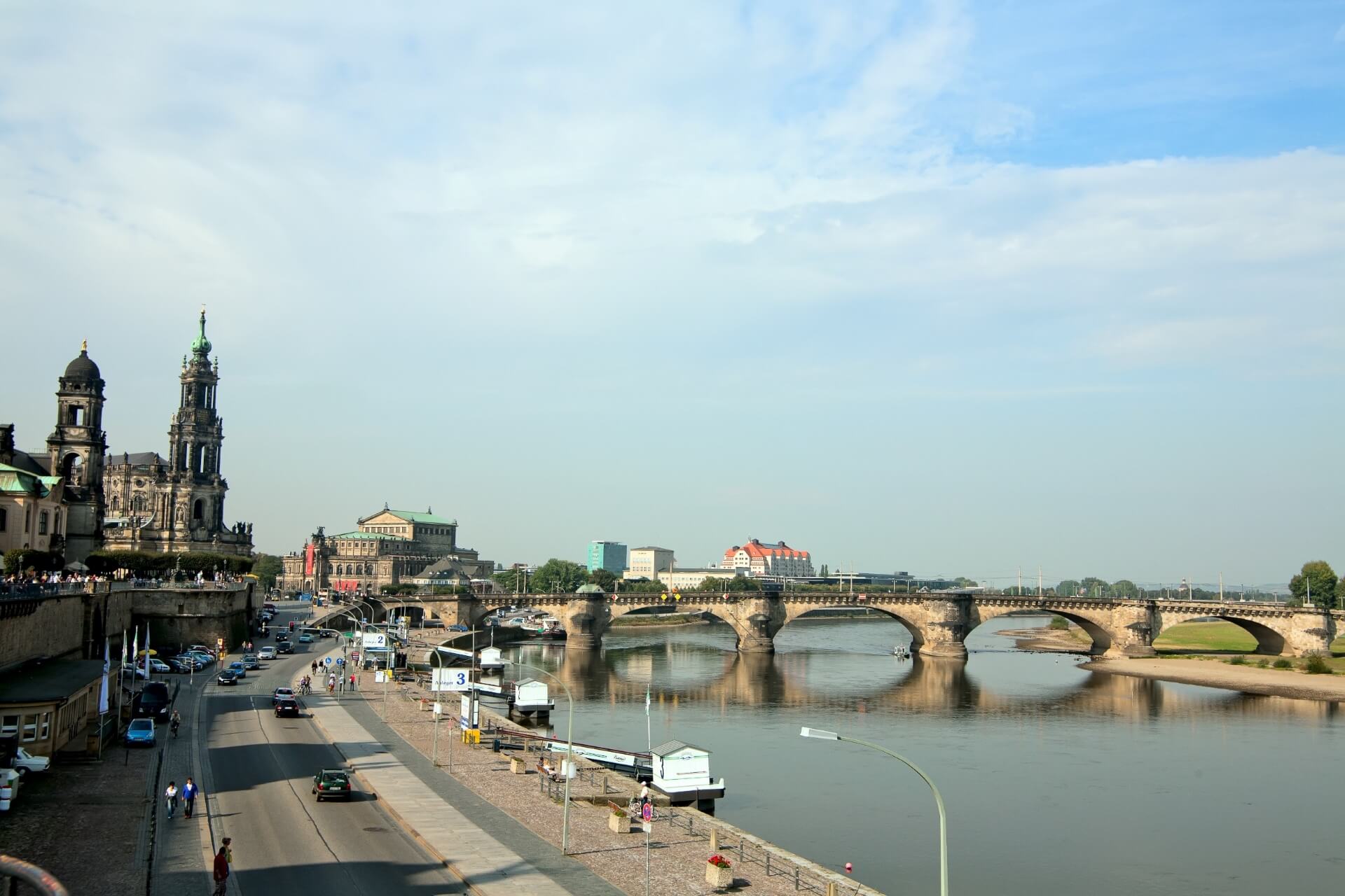 Мост Августа Сильного, Дрезден