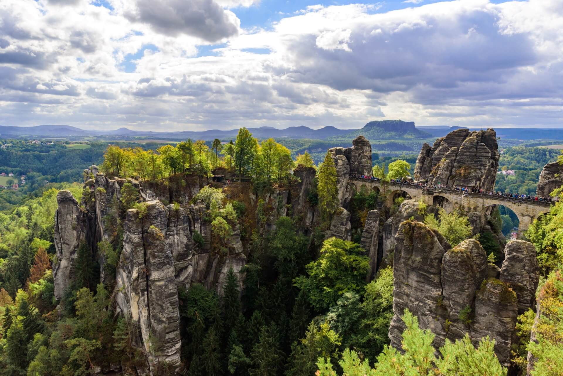 Саксонская Швейцария, Саксония