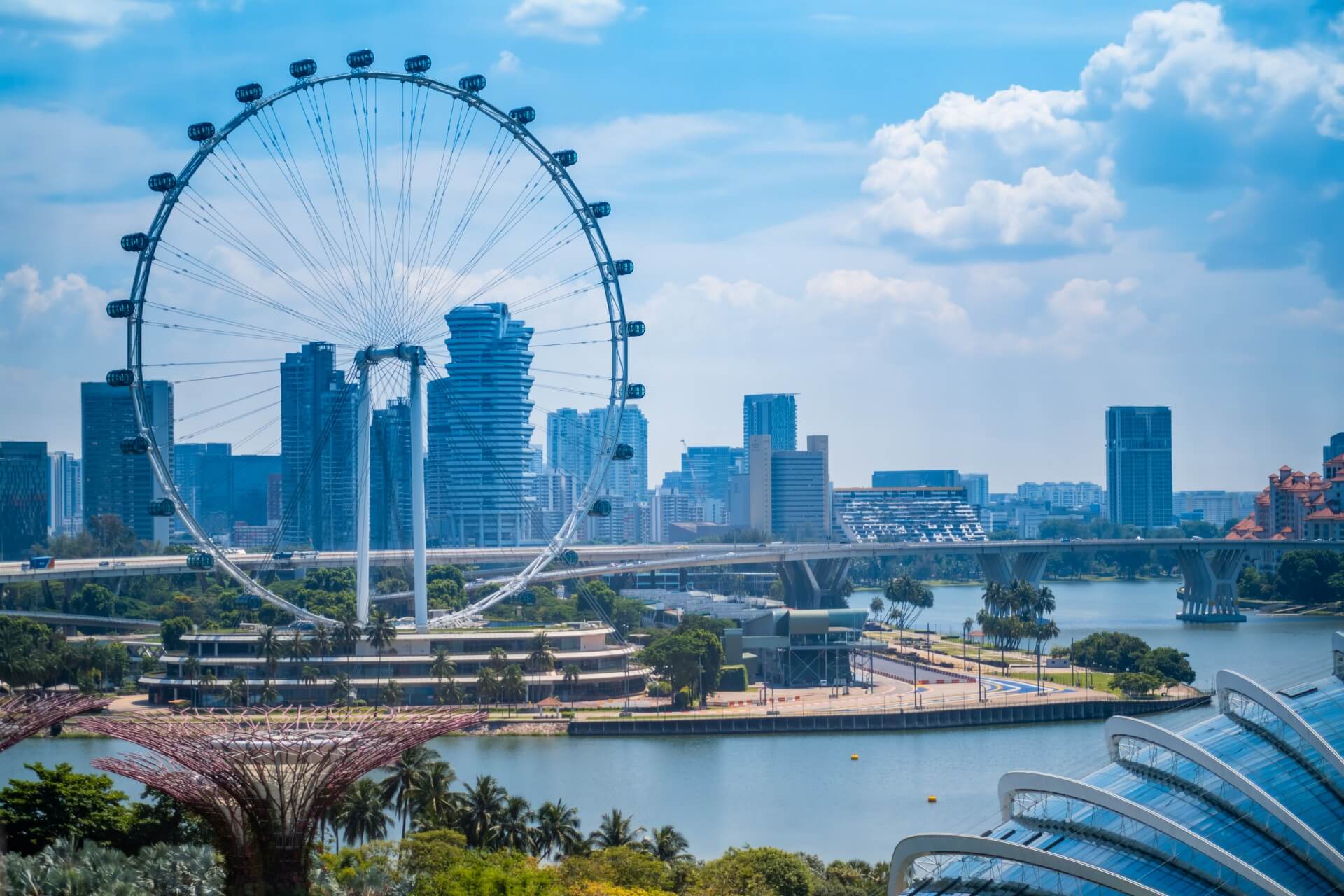 Колесо обозрения Singapore Flyer, Сингапур