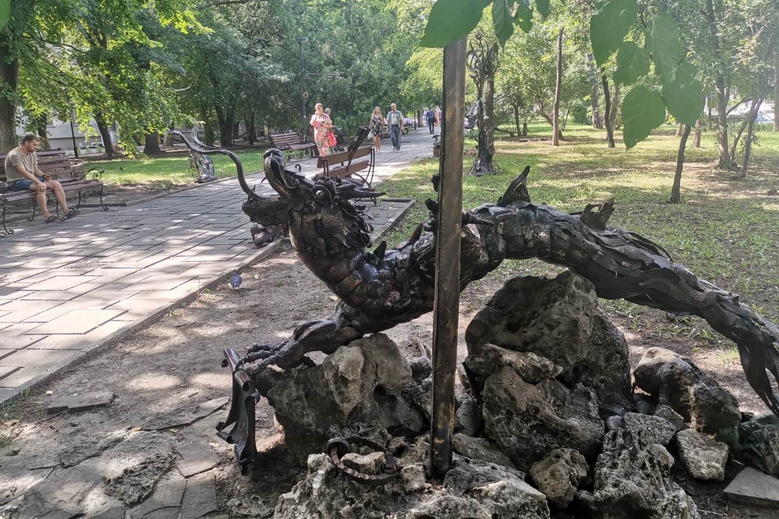 Парк кованых фигур, Симферополь