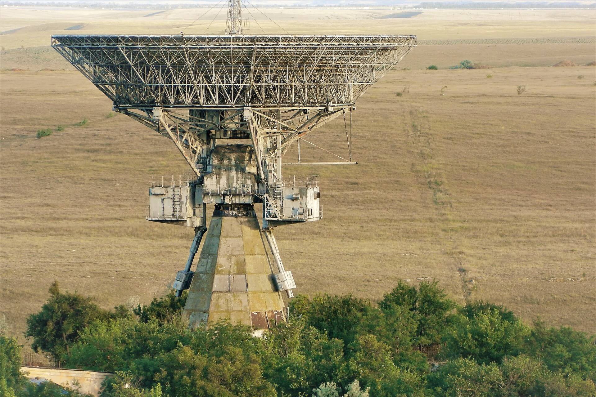 Радиотелескоп ТНА-400 в Школьном, Симферополь