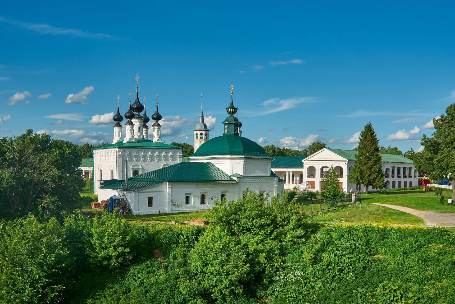 Входо-Иерусалимская и Пятницкая церкви, Суздаль