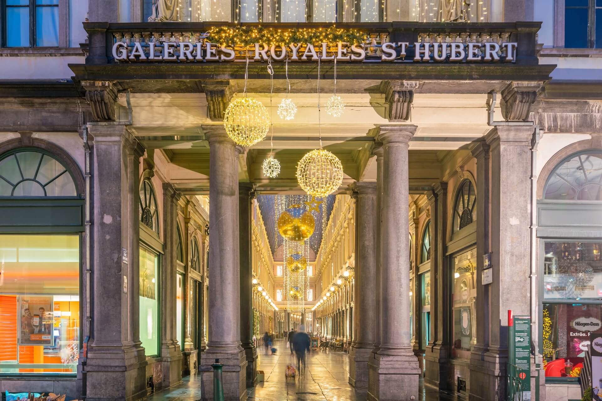 Королевские галереи святого Юбера, Брюссель