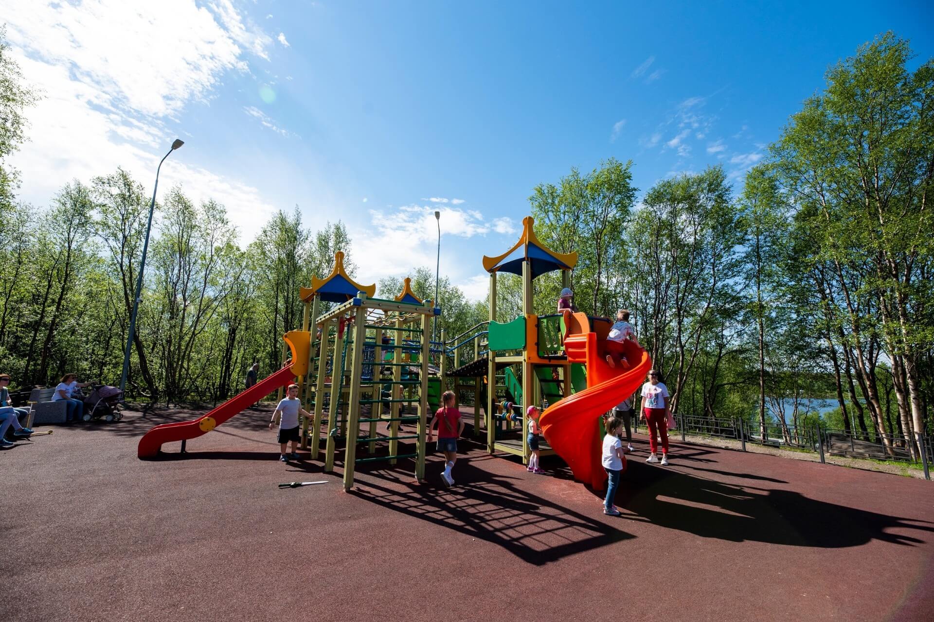 Парк культуры и отдыха на Семеновском озере, Мурманск