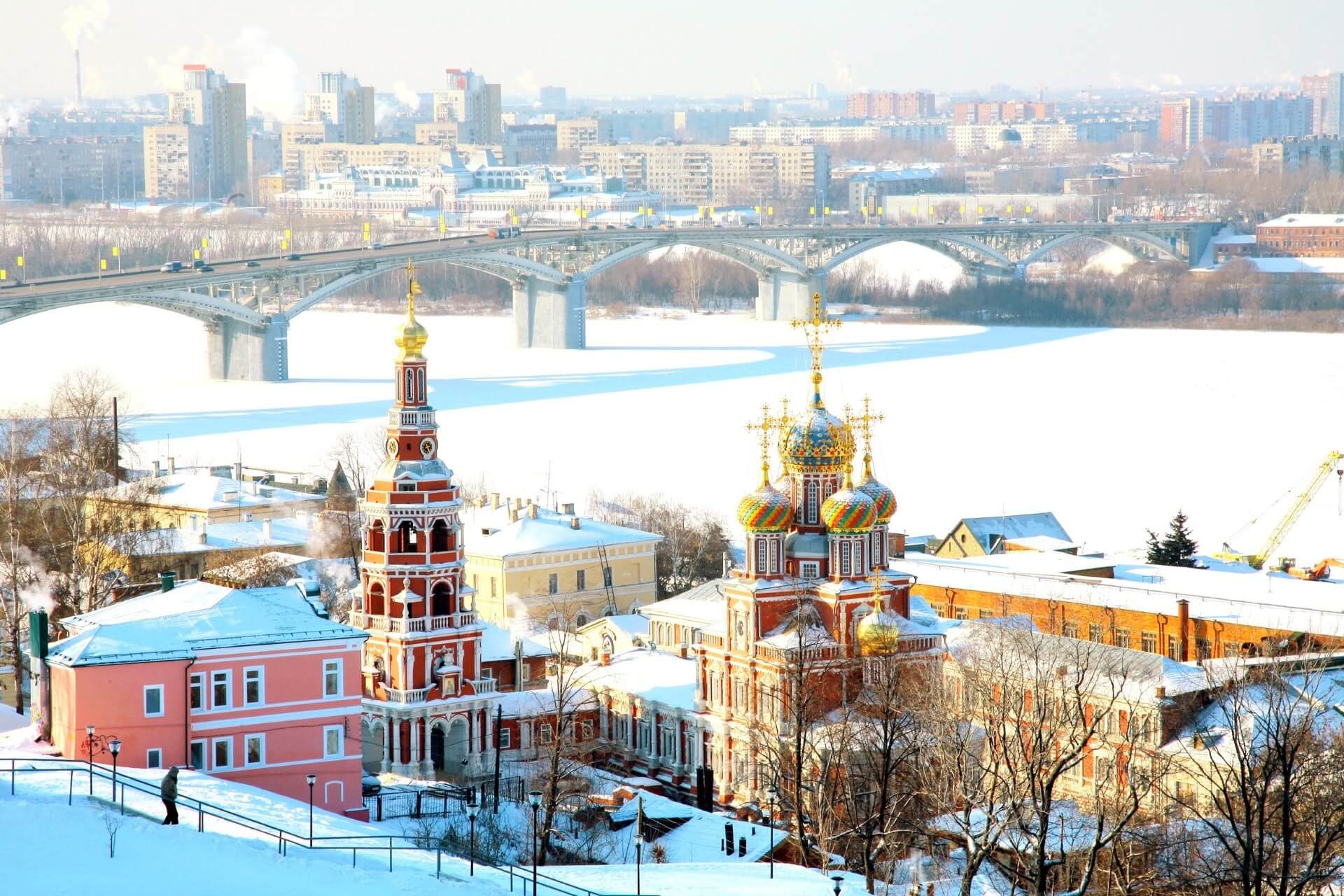 Нижний Новгород в декабре