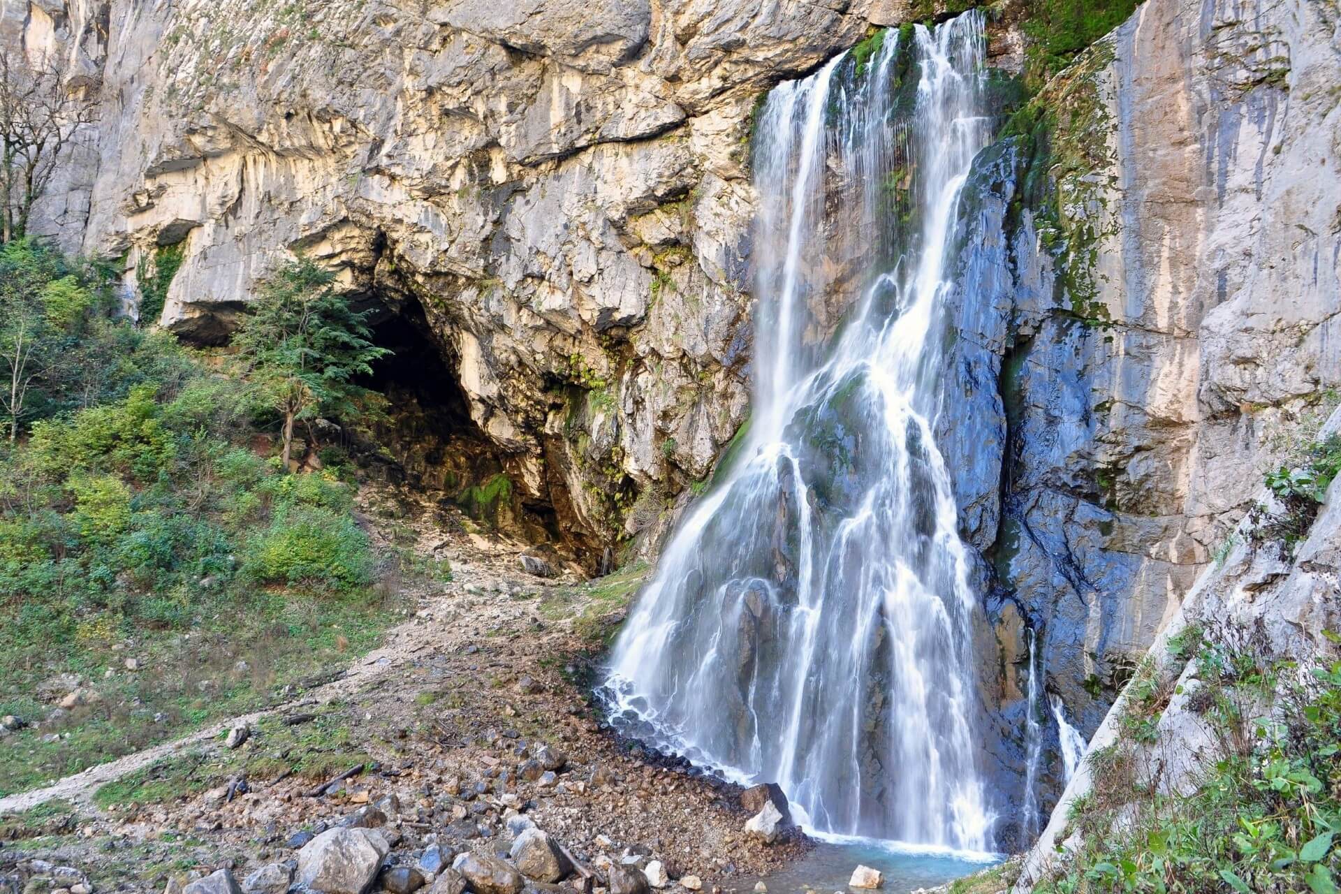 Гегский водопад, Гагра