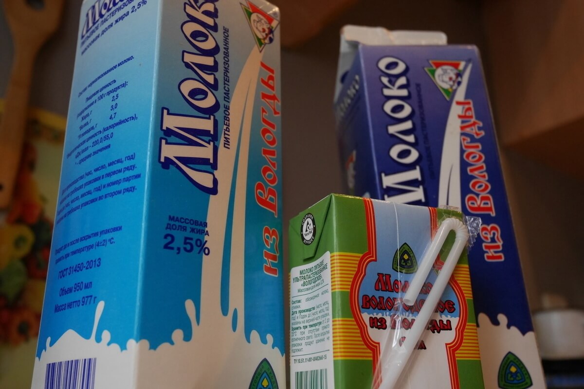 Молочная продукция, Вологда