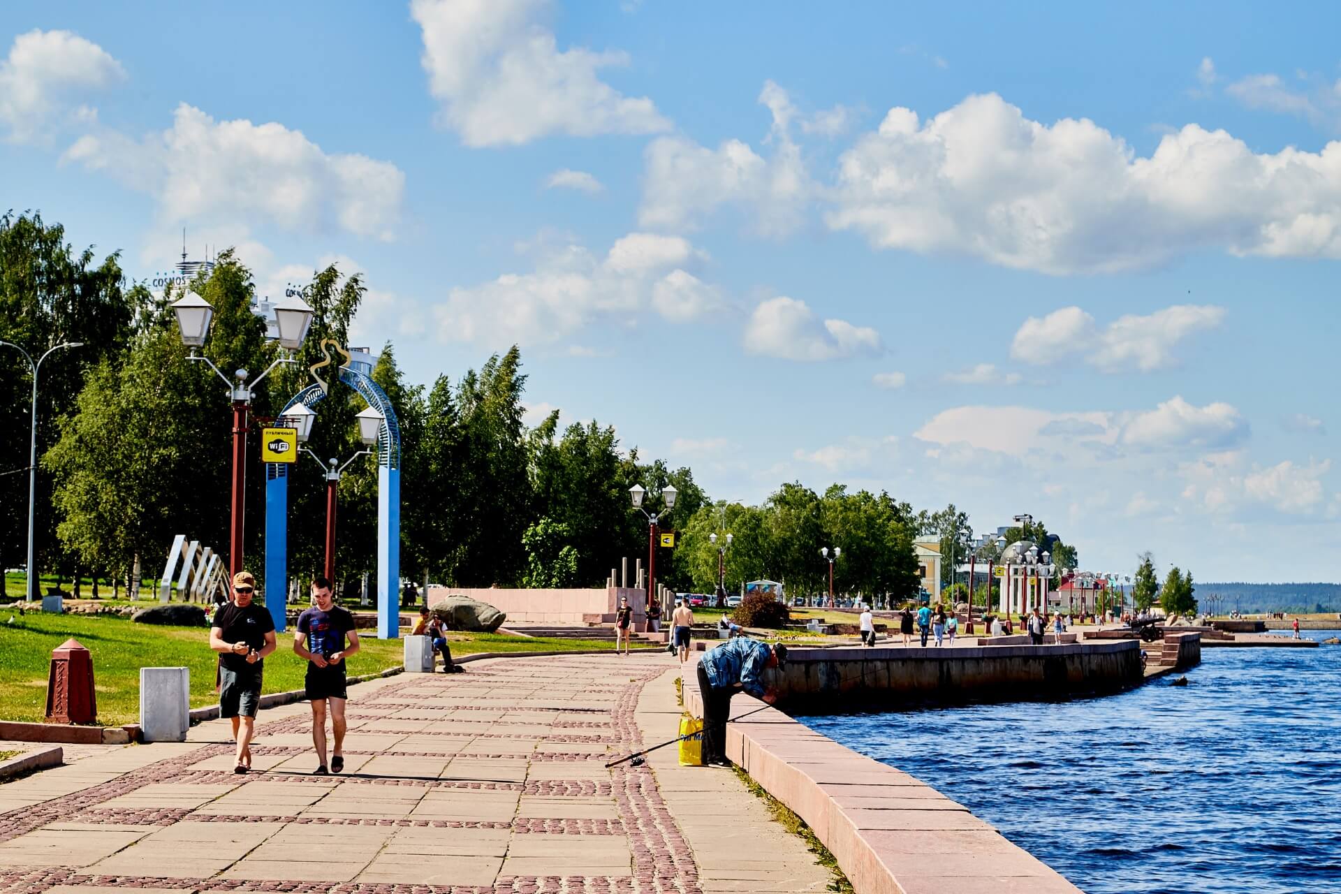 Набережная Онежского озера, Петрозаводск