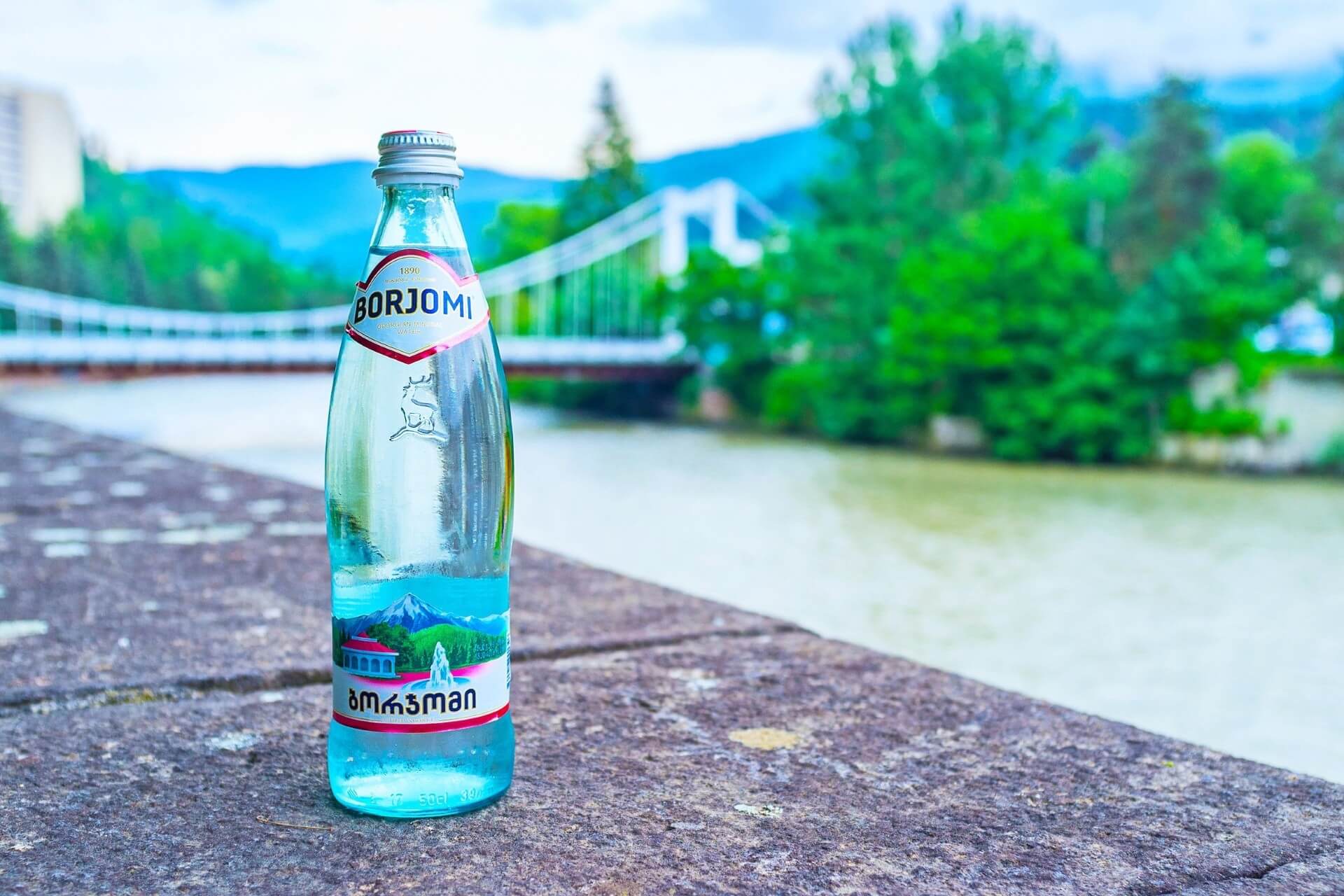 Минеральная вода Borjomi, Грузия