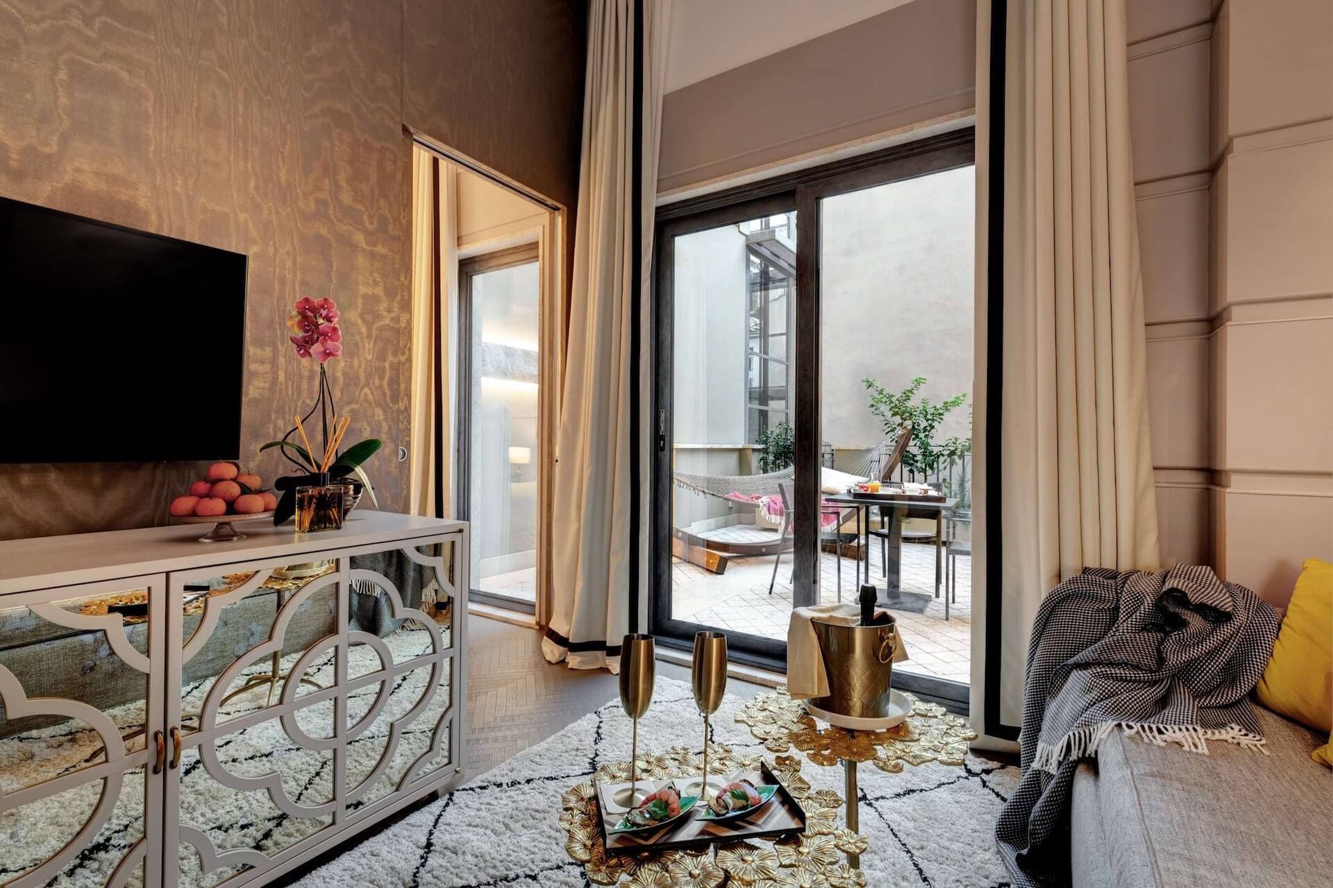 Singer Palace Hotel 5*, Рим