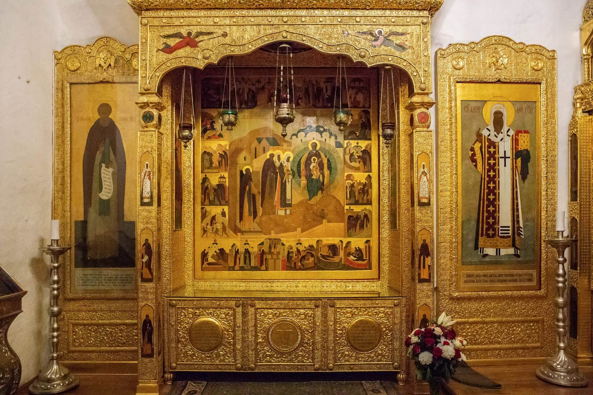 Серапионова палата (западный притвор Никоновой церкви), Сергиев Посад
