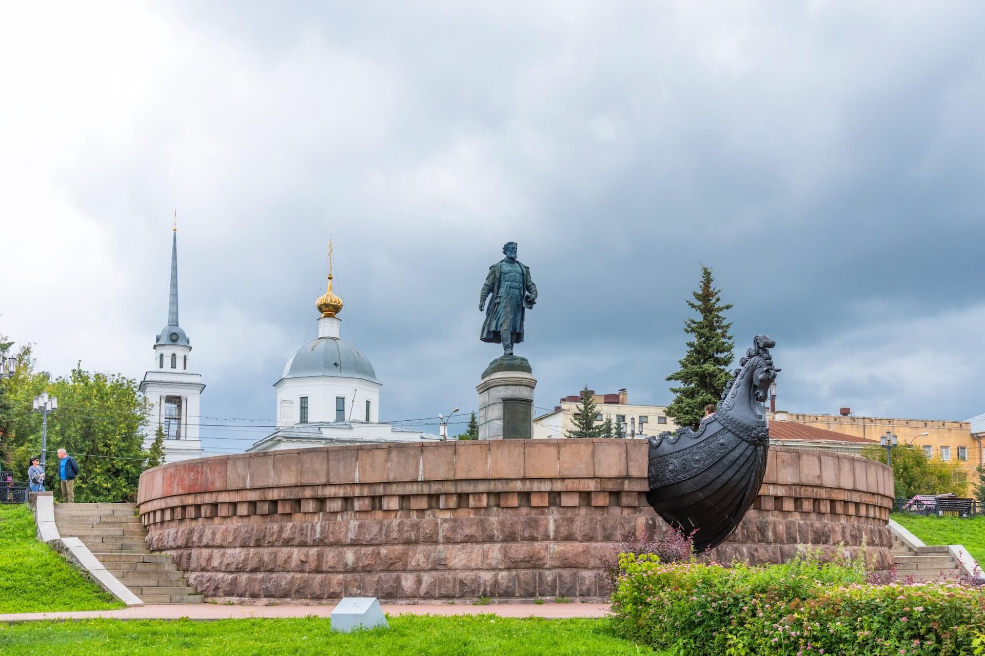 Памятник Афанасию Никитину, Тверь