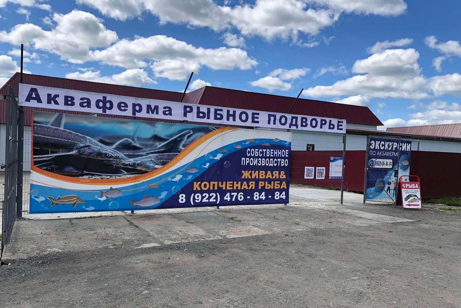 Акваферма «Рыбное подворье», Тюмень