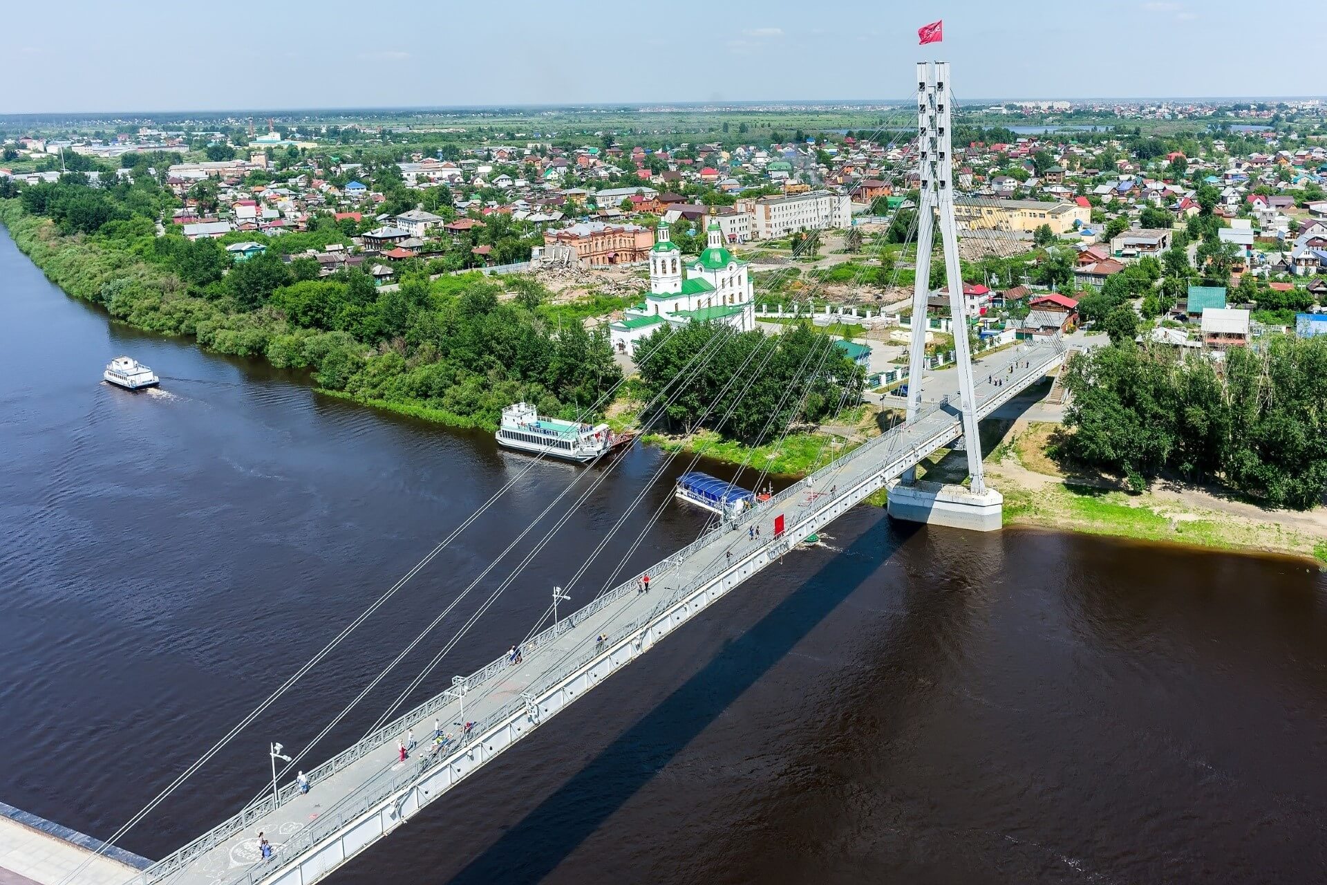 Мост Влюблённых, Тюмень
