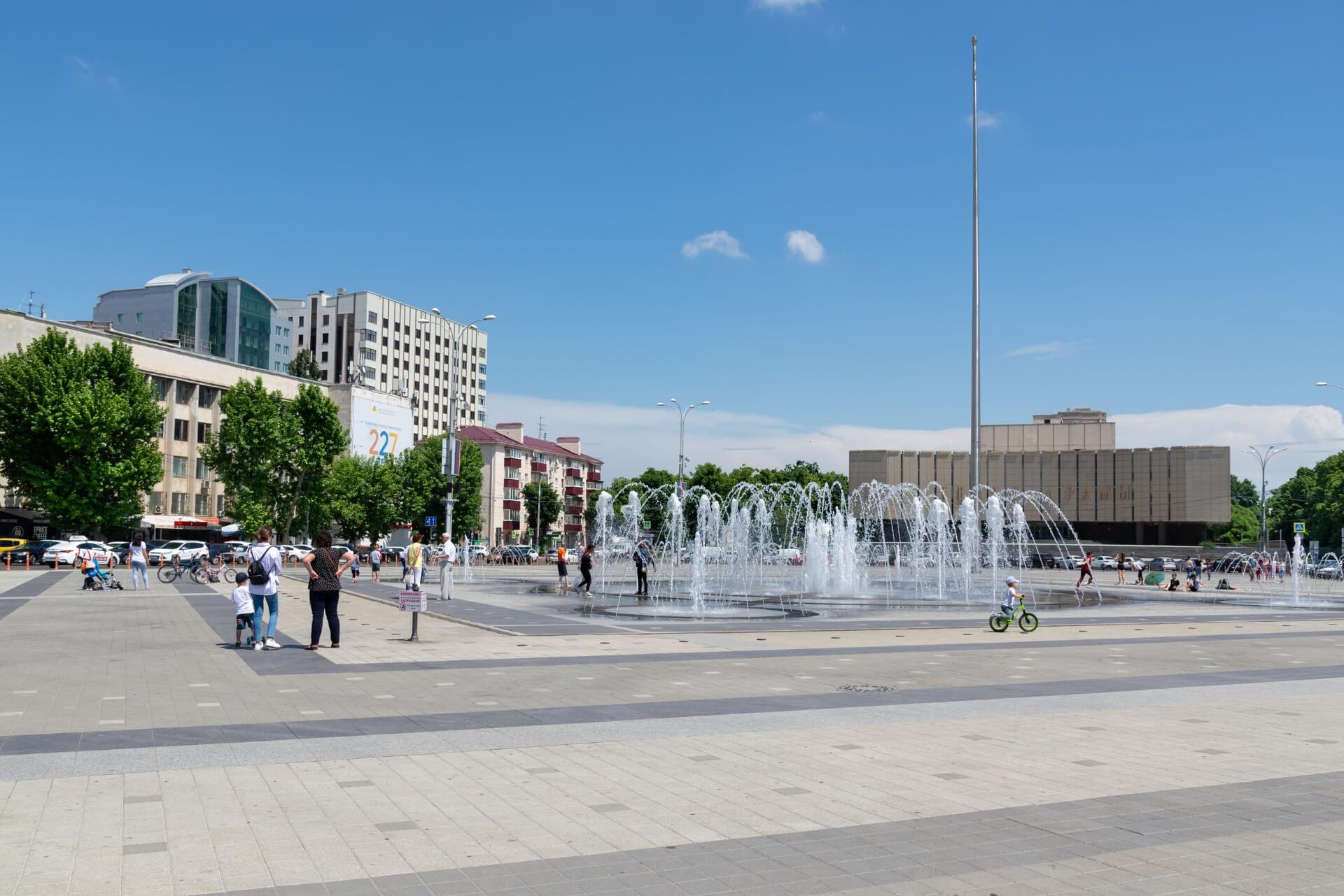 Фонтан «Театральный», Краснодар