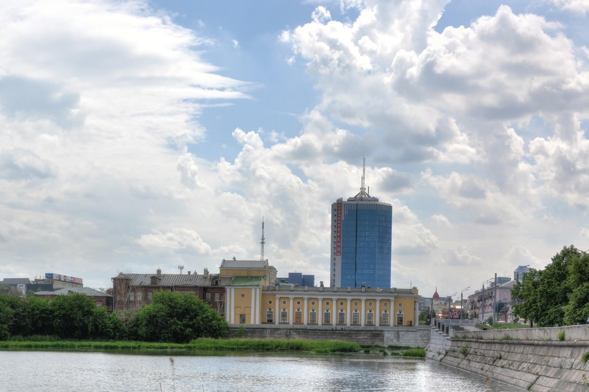 Набережная реки Миасс, Челябинск
