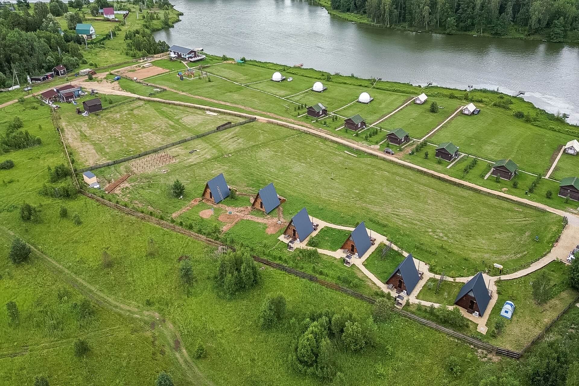 Riverside camp, Передел