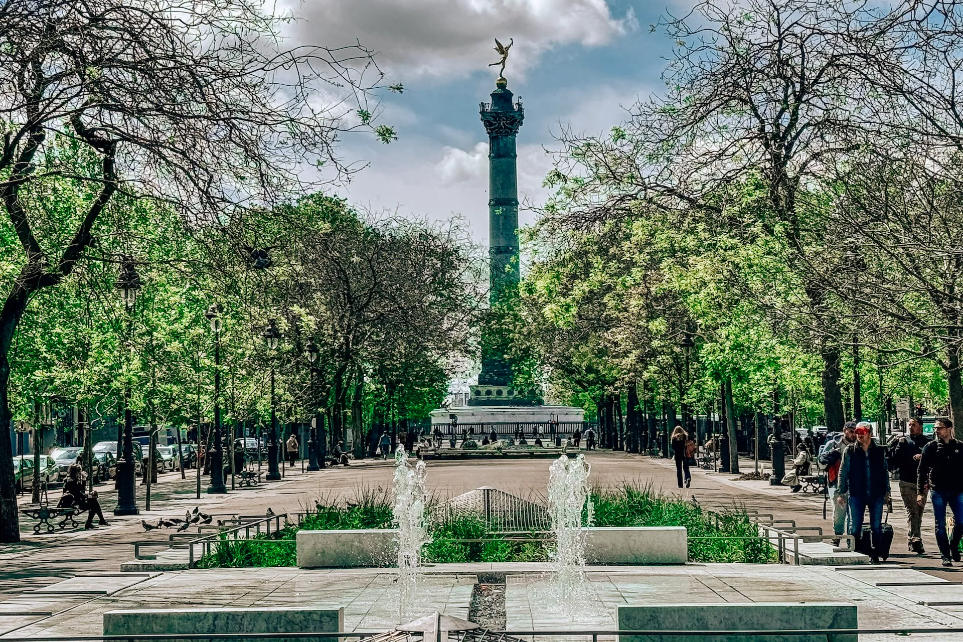 Площадь Бастилии, Париж
