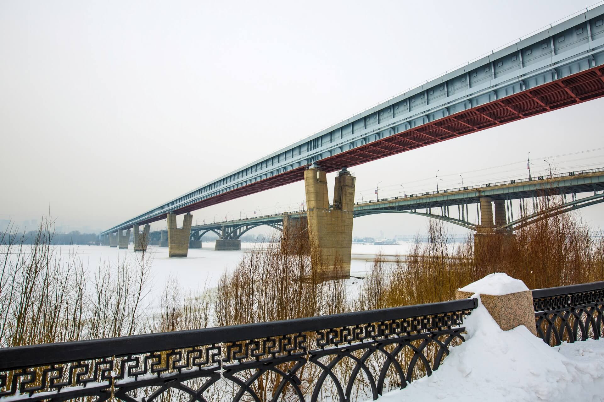 Метромост, Новосибирск