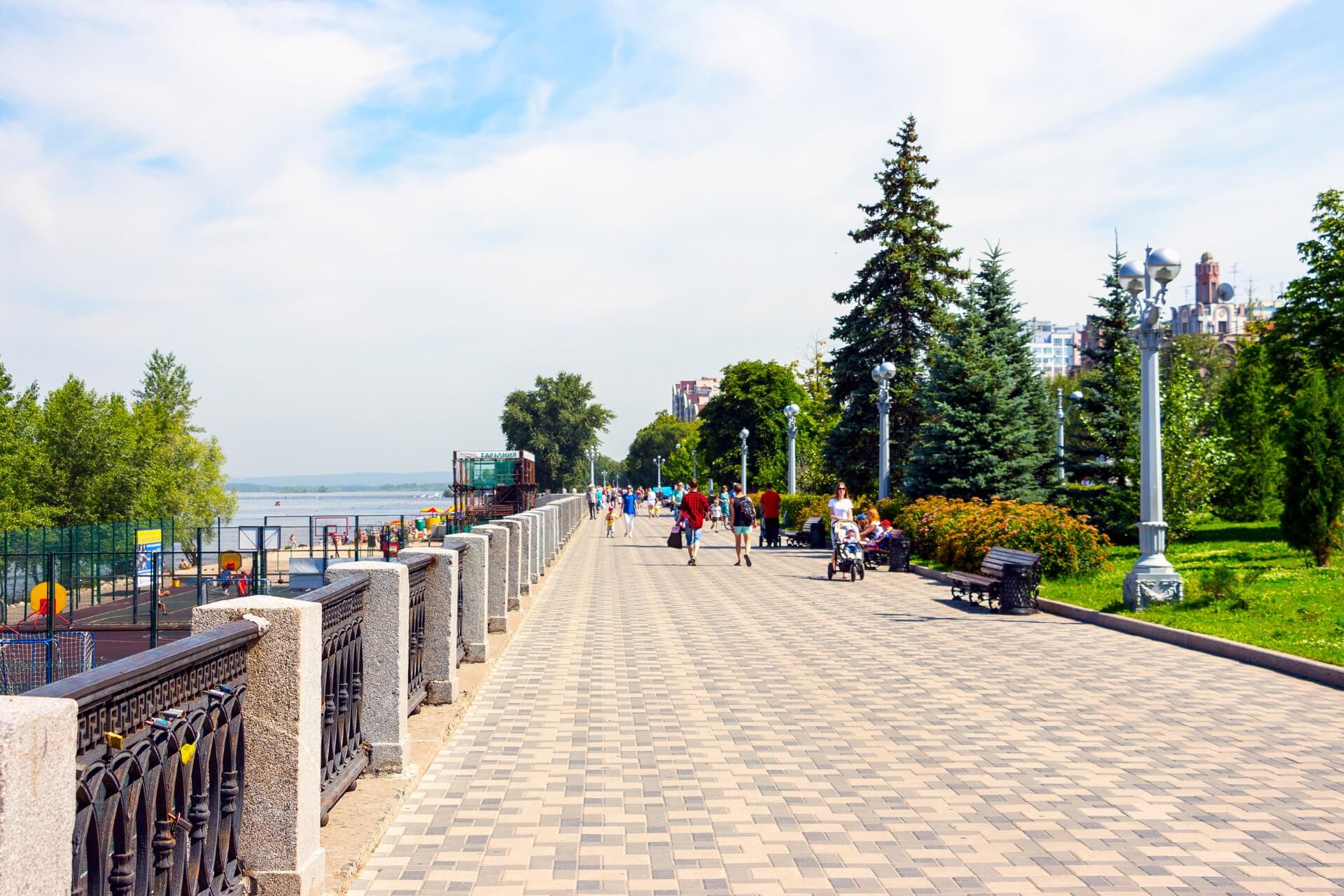Набережная Волги, Самара