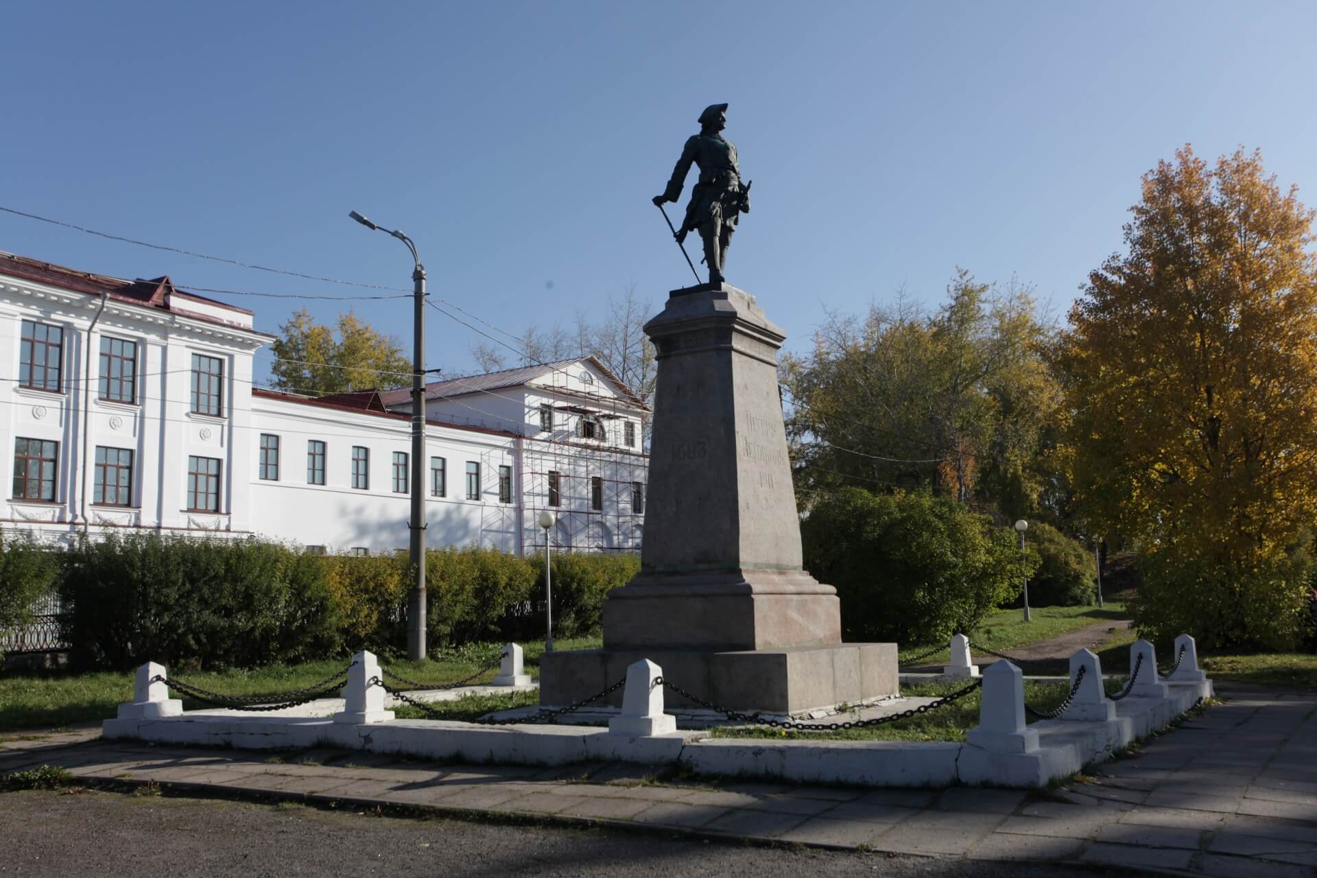 Памятник Петру I, Архангельск