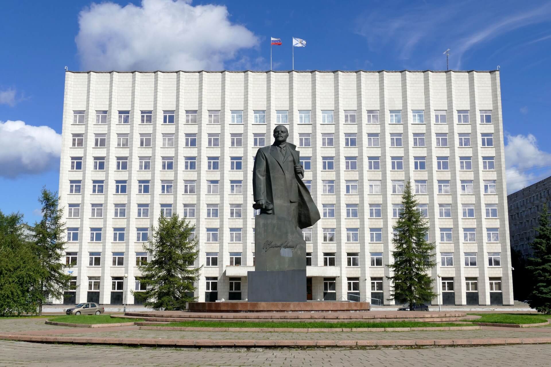 Площадь Ленина, Архангельск