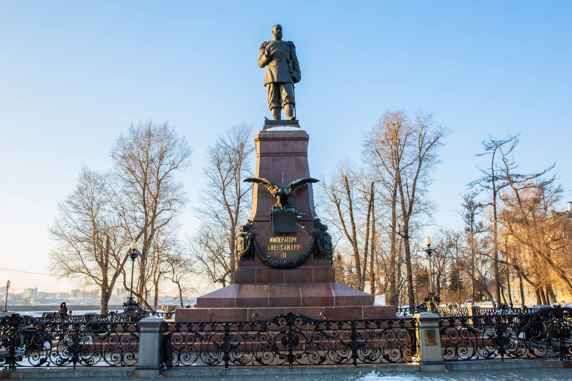 Памятник Александру III, Иркутск
